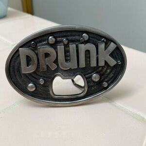 DRUNK Bottle Opener Belt Buckle Beer Budweiser Heineken Pacifico Corona Modelo